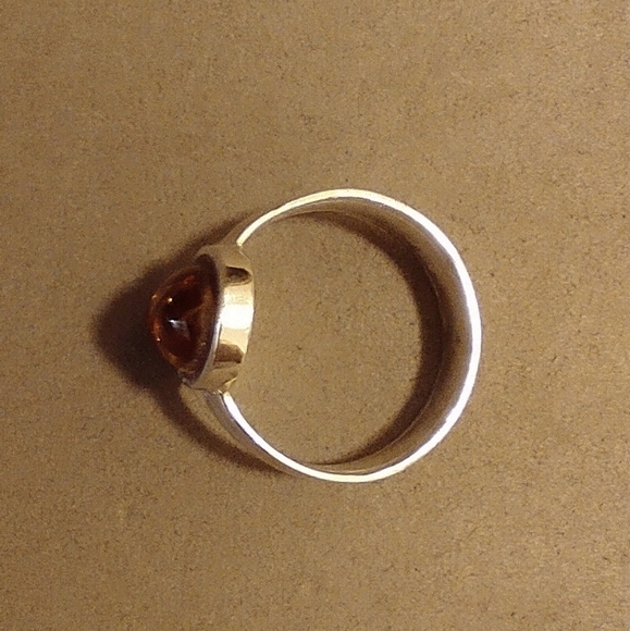 Baltic Amber 925 silver ring - Picture 7 of 7